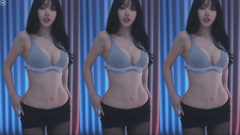 오피스룩 검정 스타킹 BJㅆ지 바닥 거울