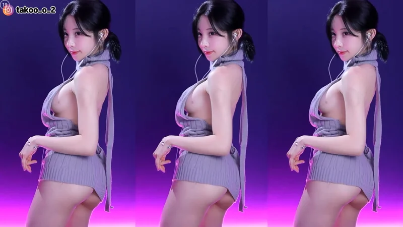 노템 노브라 사이드붑 BJ김ㅇㅇ 은꼴 의상