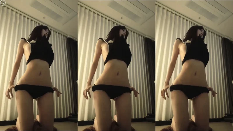노브라 앞치마 사이드붑 BJ깅ㅇㅅ 리액션컷