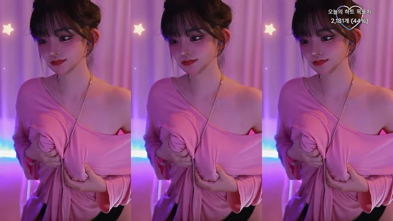노브라에 꼭튀 꼭지 비치는 티셔츠 BJㅅ밍