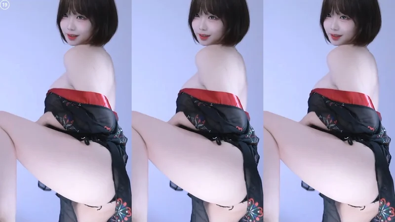 육덕 베이글 몸매 BJㄹ아 기모노 가슴골 무빙