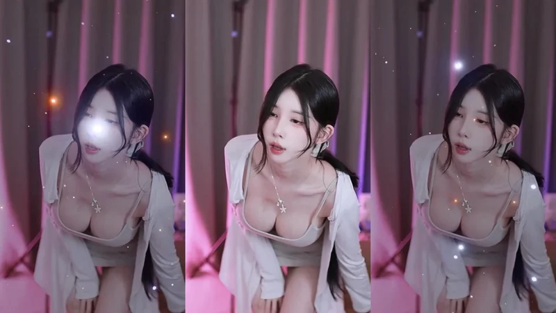 골반 라인이 이쁜 슬렌더 몸매 BJㅅ라 짧동